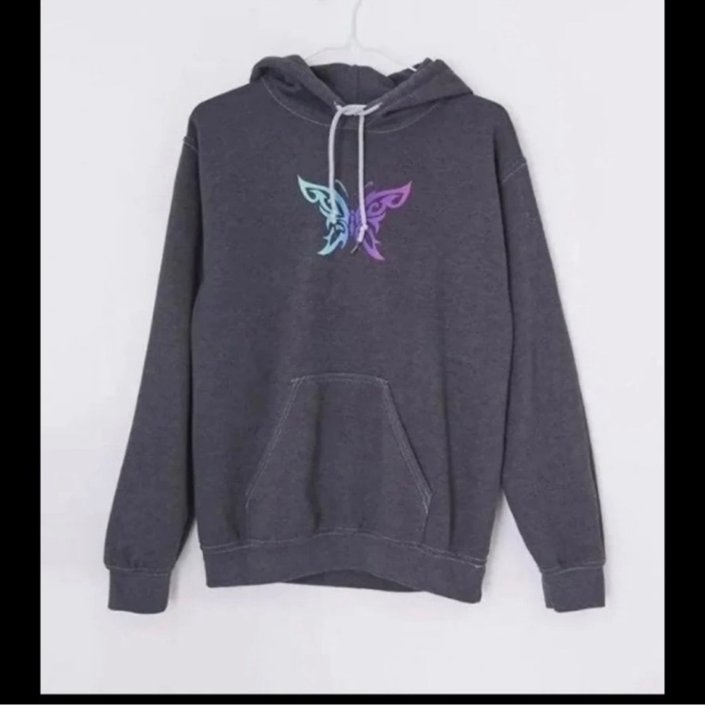 Urban outfitters Butterfly hoody sweatshirt Large